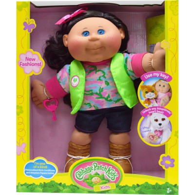 Cabbage Patch Kids Adventure Doll, Brown Hair/Blue Eye Girl   564685813